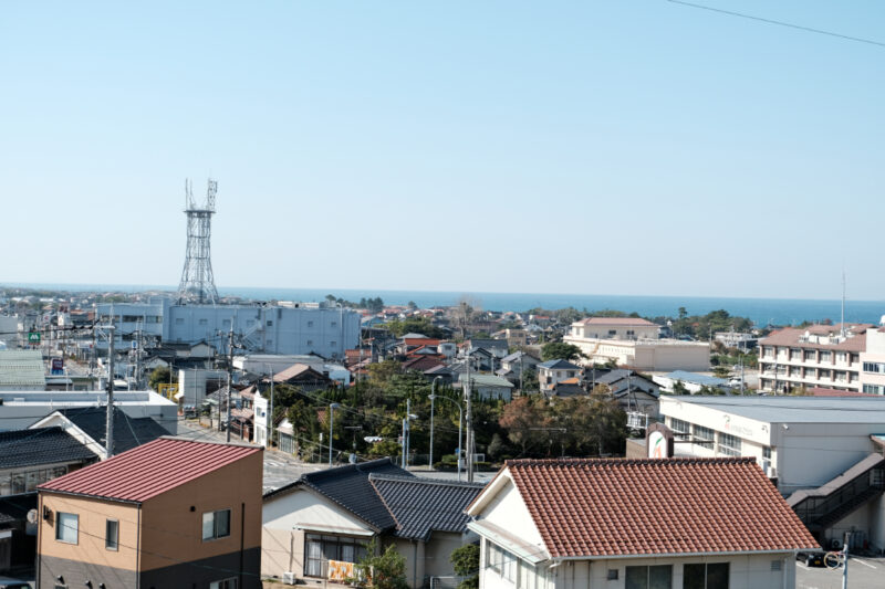 旧江津市庁舎　屋上からの景色