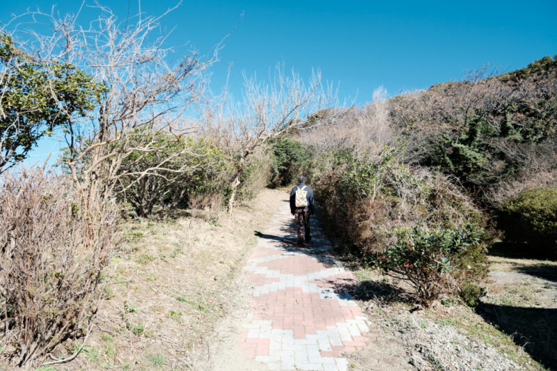 石見大崎鼻灯台までの道のり