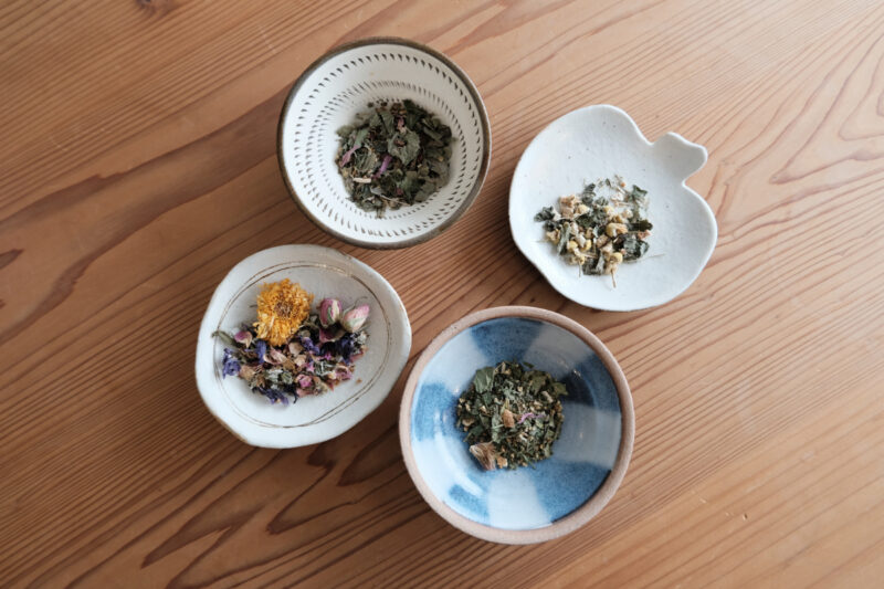 ハーブティー専門店herb tea yadoのハーブティー