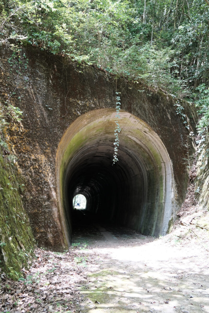 広浜鉄道今福線遺跡群「4連アーチ橋、今福第四トンネル、1連アーチ橋」