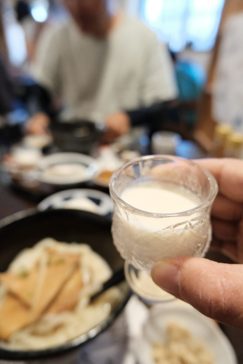 津山城東とうふ茶屋　早瀬豆富店「豆乳おうどん御前」