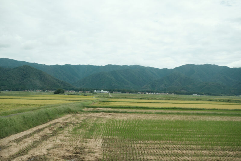 SLやまぐち号景色