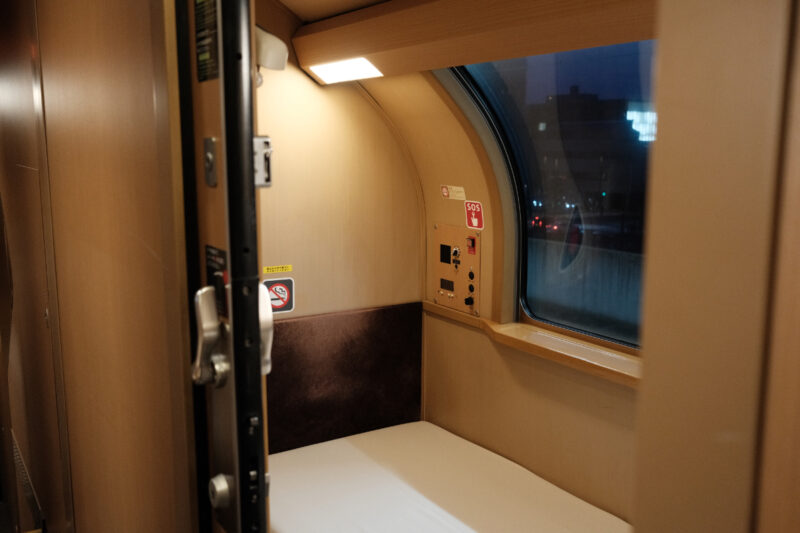 サンライズ出雲号B新台シングル部屋