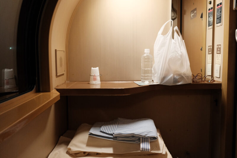 サンライズ出雲号B新台シングル部屋