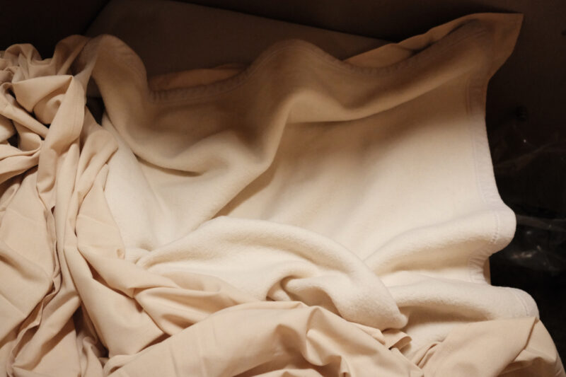 サンライズ出雲号B新台シングル部屋毛布