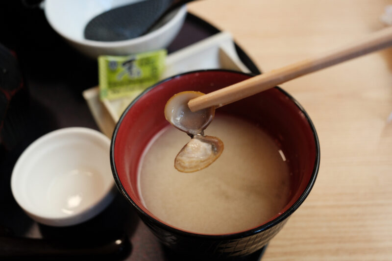 しまね和牛と米と出汁しじみ汁