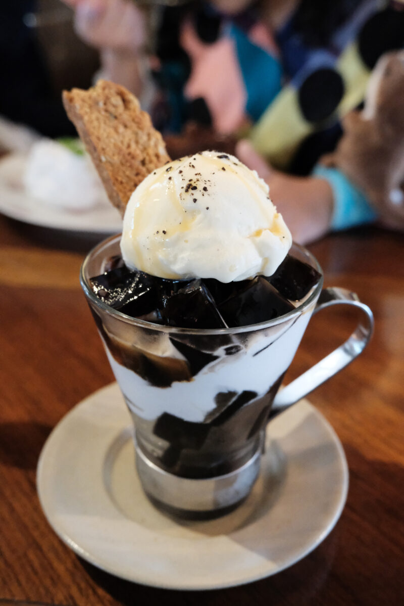 ドマカフェのコーヒーゼリー