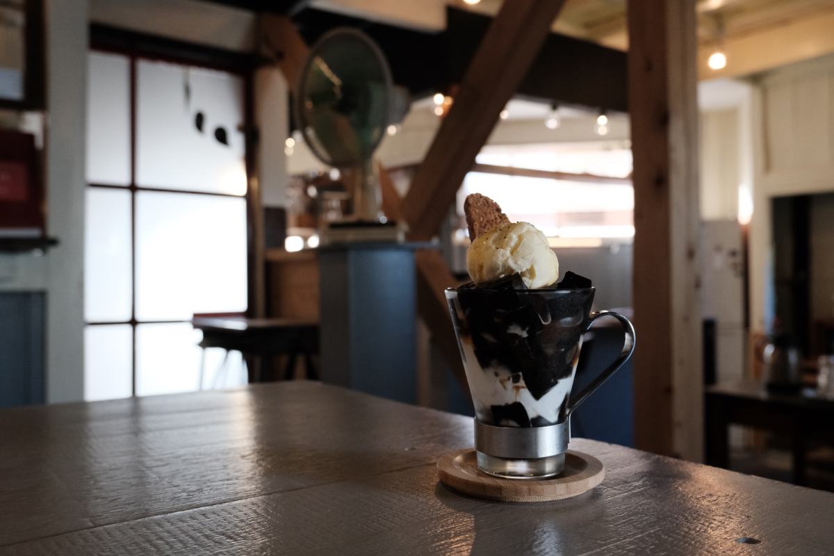 ドマカフェのコーヒーゼリー